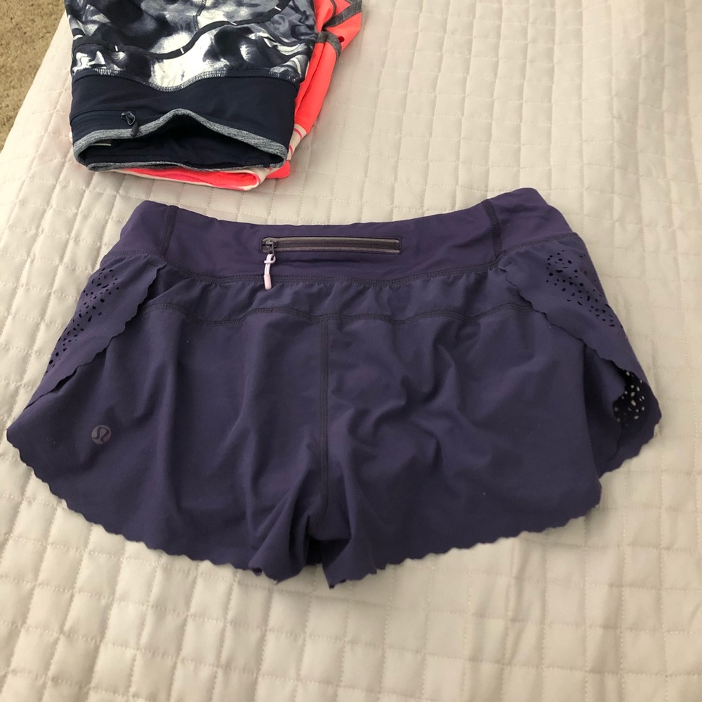 Lululemon speed shorts 4